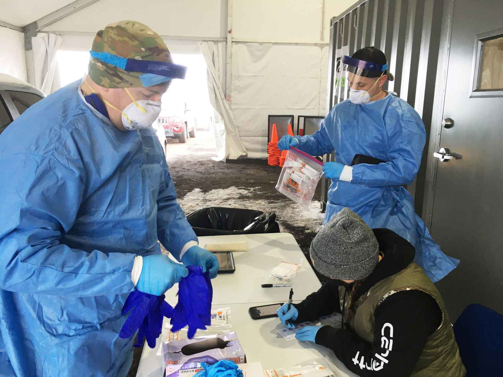 COVID testing returns to fairgrounds